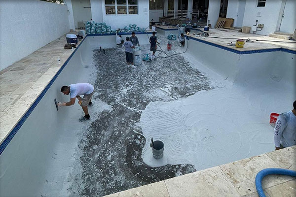 Pool Construction Steps by Pools305